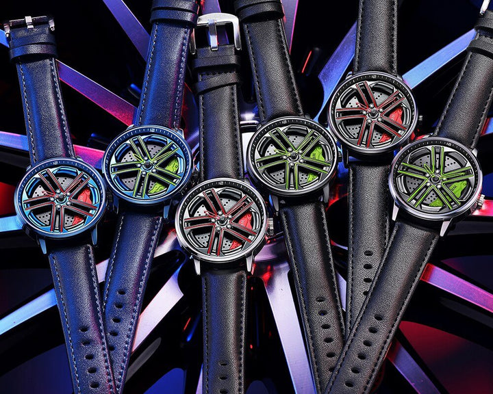 Herr Spinning Hjulklokke med Unik Design