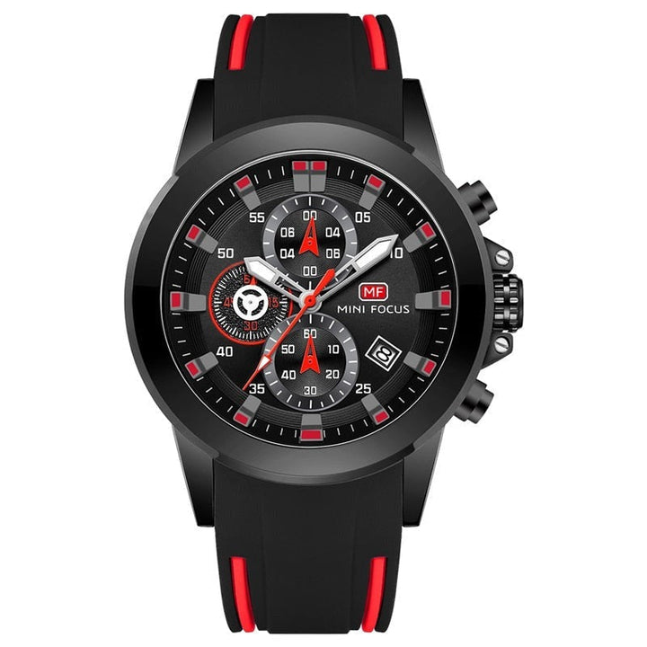 Herr Sport Kronografklokke – Robust och Multifunktionell