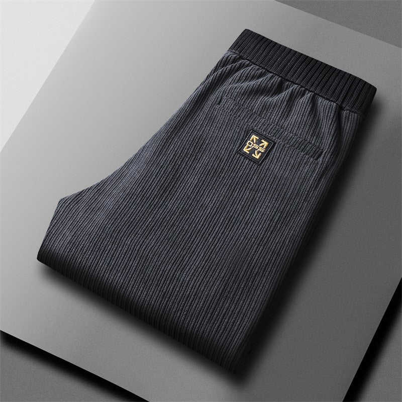 Herr Sweatpants Med Sömlös Midja – Optimal Komfort