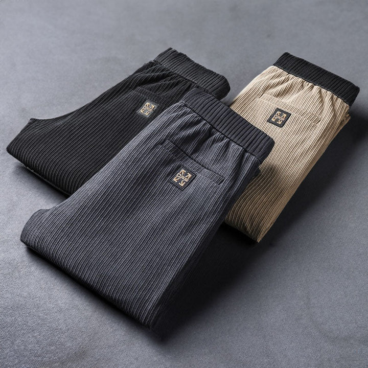 Herr Sweatpants Med Sömlös Midja – Optimal Komfort