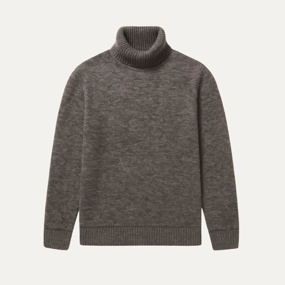 Herr Turtleneck Tröja i Klassisk Stil