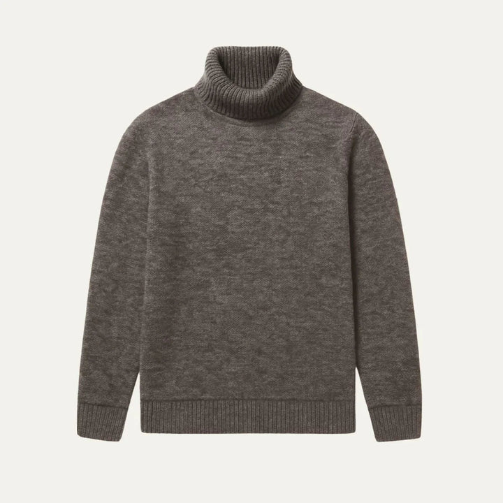 Herr Turtleneck Tröja i Klassisk Stil
