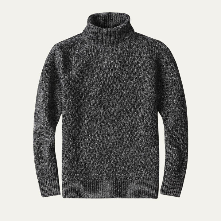 Herr Turtleneck Tröja i Klassisk Stil
