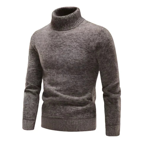 Herr Turtleneck Tröja i Klassisk Stil