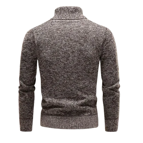 Herr Turtleneck Tröja i Klassisk Stil
