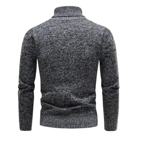 Herr Turtleneck Tröja i Klassisk Stil