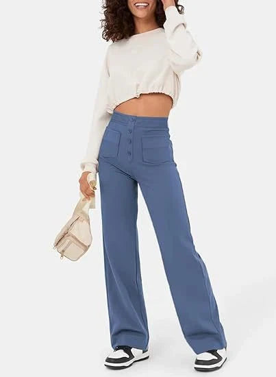 Freya™ - Elastiska vardagsbyxor med hög midja för kvinnor