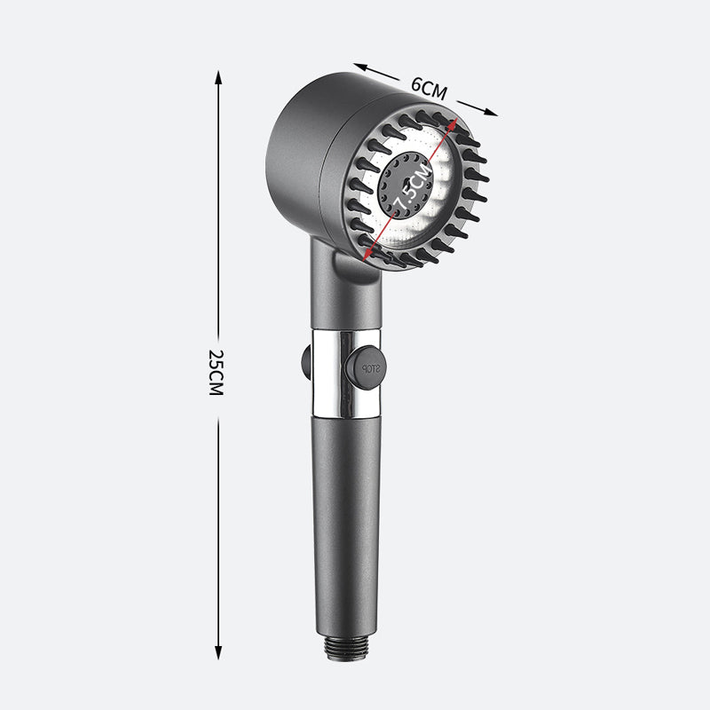 Högtrycksdusjhode - Innovativt dusjfilter med 3 moduser