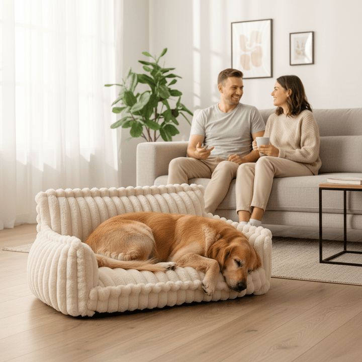 Hundesofa för Kjäledyr med Hevet Kant
