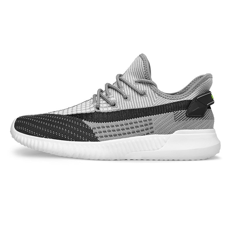 Herr Komfort Sneakers | Andningsbar Vevd Design