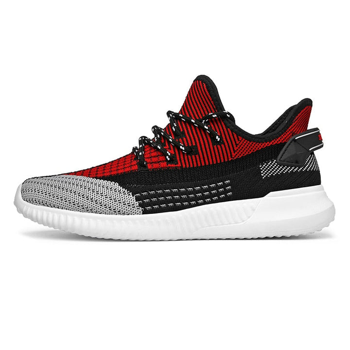 Herr Komfort Sneakers | Andningsbar Vevd Design
