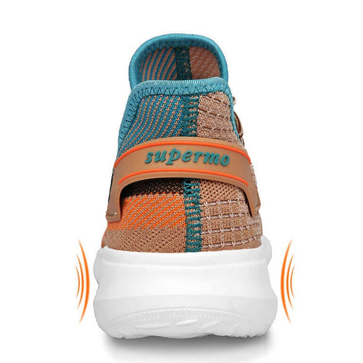 Herr Komfort Sneakers | Andningsbar Vevd Design