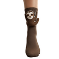 Unisex Hussokker med 3D Dyreaksent Fluffy Komfort