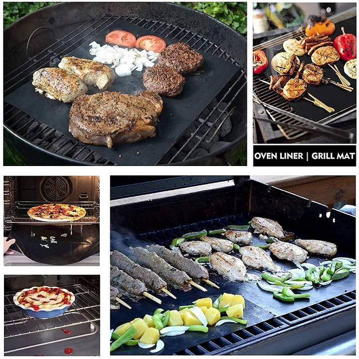 Inte-klebende grillmatter - Slitstark och gjenbrukbar grillhjelp