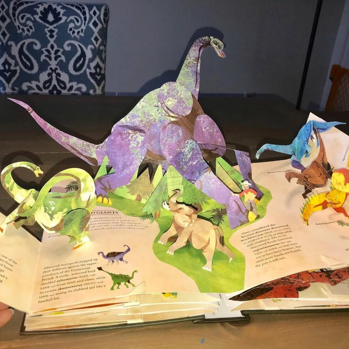 Interaktiv 3D Dinosaurbok för Barn