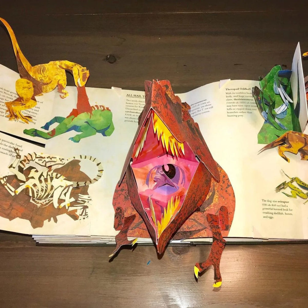Interaktiv 3D Dinosaurbok för Barn