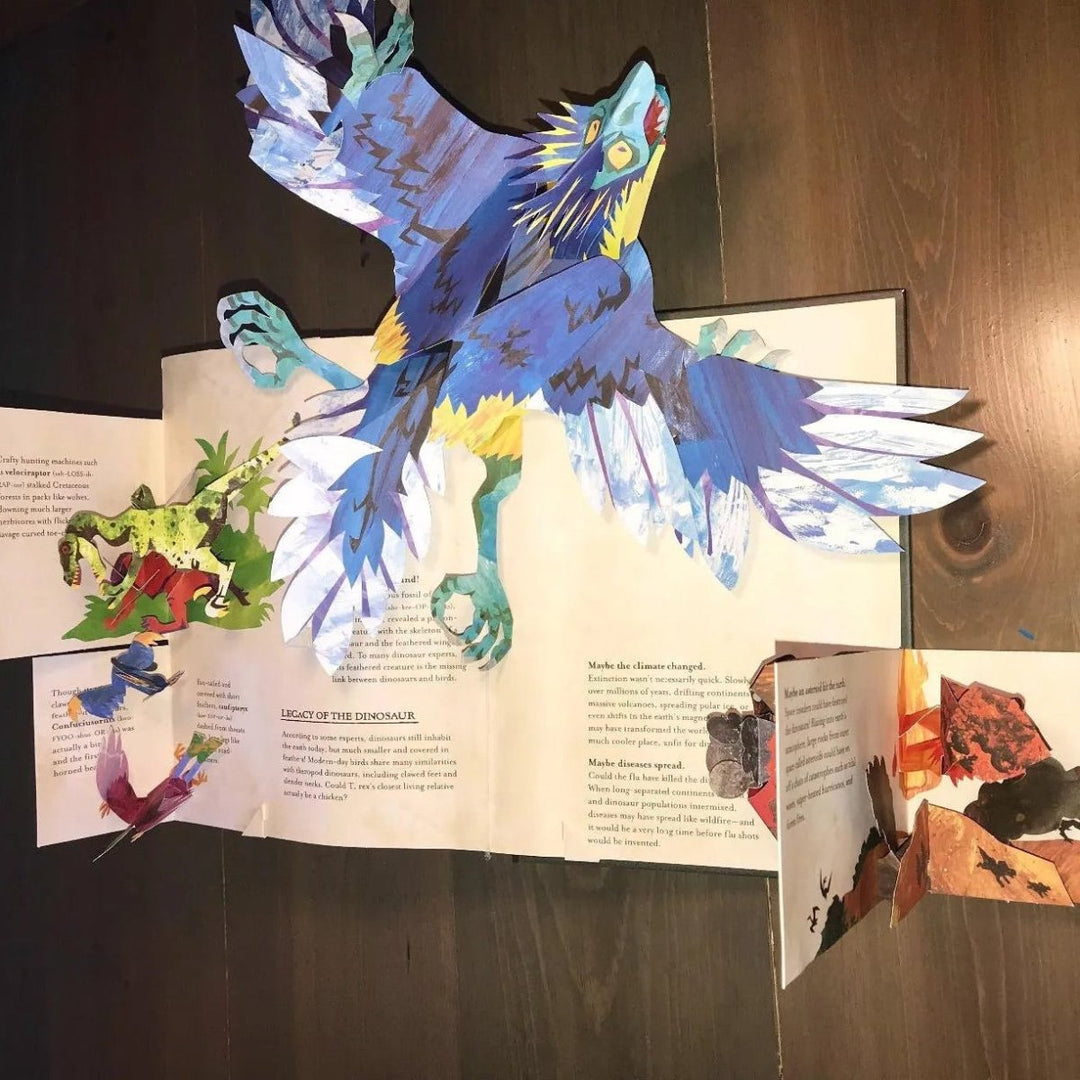 Interaktiv 3D Dinosaurbok för Barn
