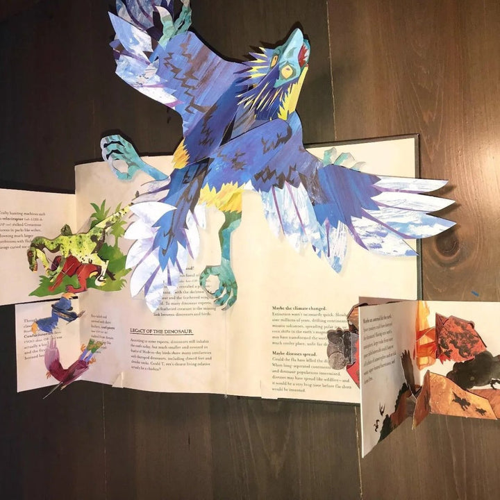 Interaktiv 3D Dinosaurbok för Barn