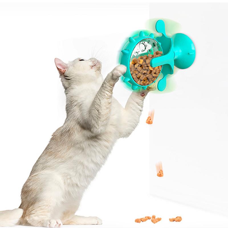 Windmill Pet Feeder Leksaker - Interaktiv och Robust