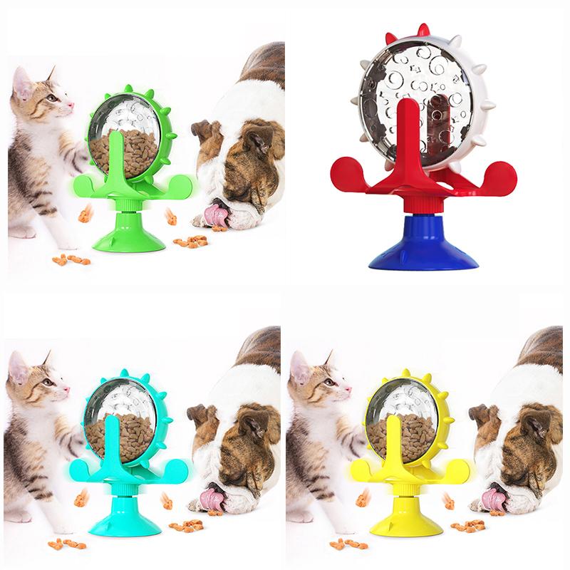 Windmill Pet Feeder Leksaker - Interaktiv och Robust