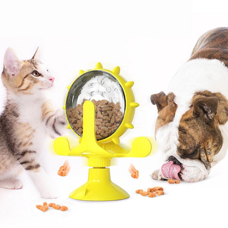 Windmill Pet Feeder Leksaker - Interaktiv och Robust