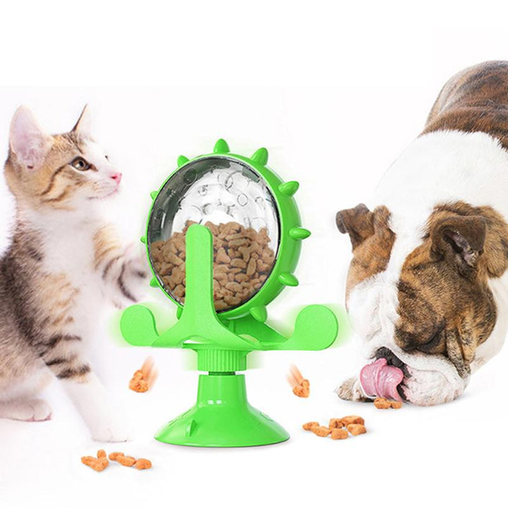Windmill Pet Feeder Leksaker - Interaktiv och Robust