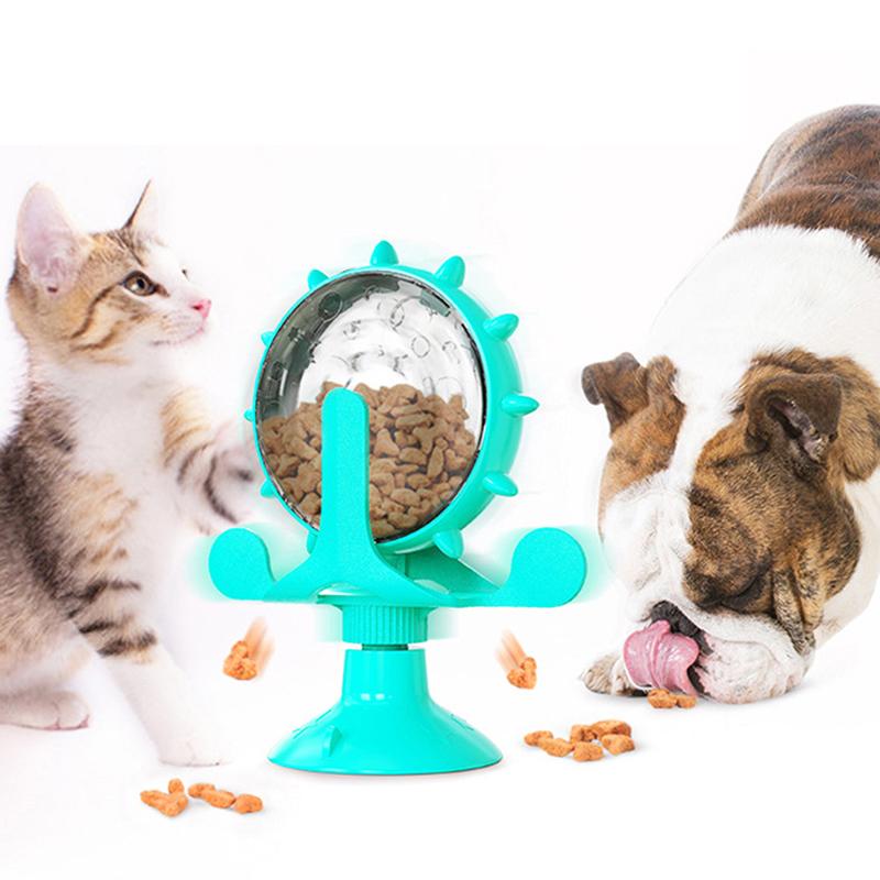 Windmill Pet Feeder Leksaker - Interaktiv och Robust
