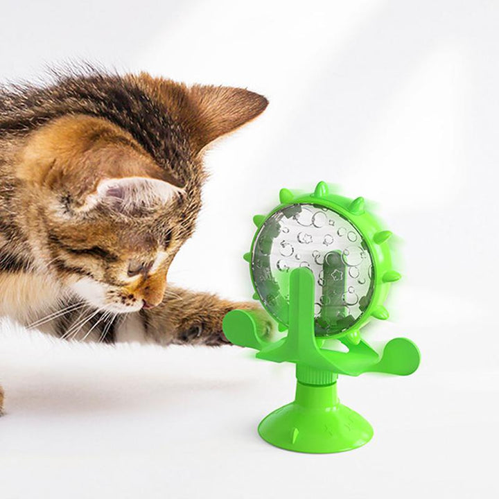 Windmill Pet Feeder Leksaker - Interaktiv och Robust