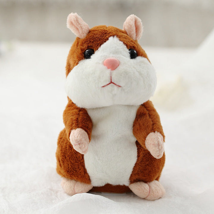 Interaktiv Gjenfortellende Hamster Plysjleke för Barn