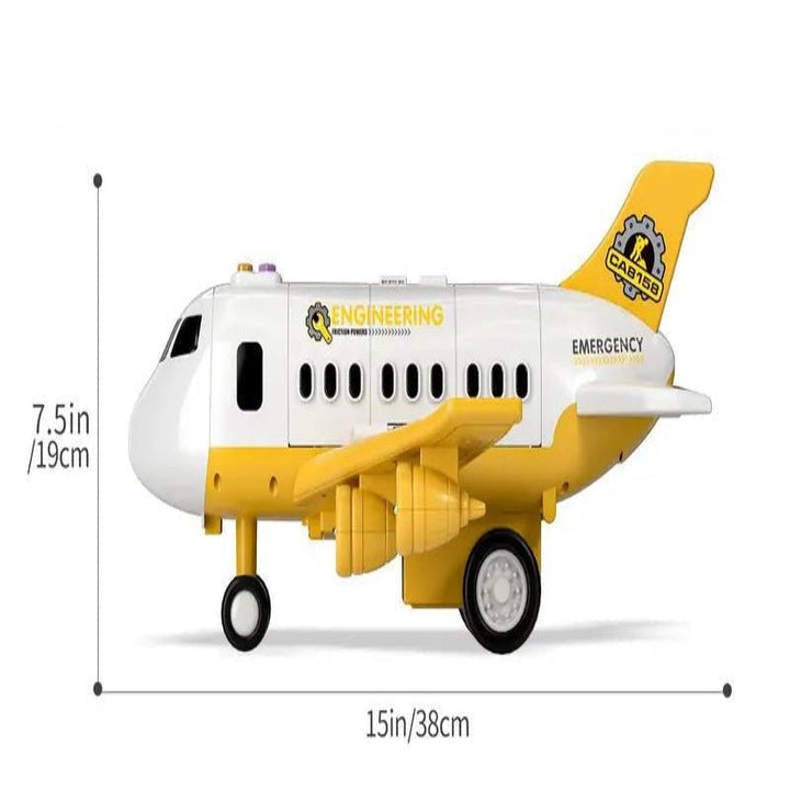 Interaktivt Leketöysfly för Barn med LED-ljus