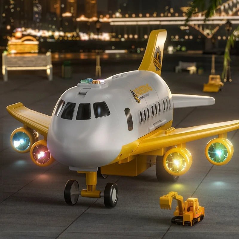 Interaktivt Leketöysfly för Barn med LED-ljus