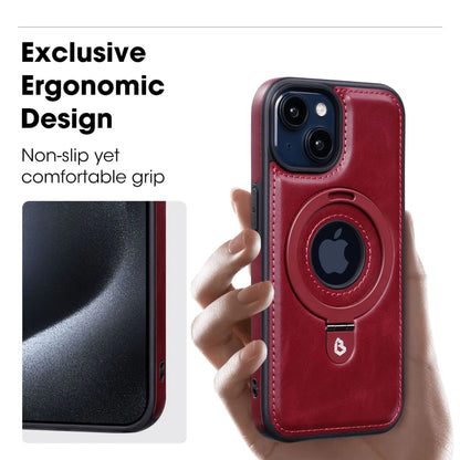 iPhone-deksel med Magnetisk Stativ och Qi-kompatibilitet