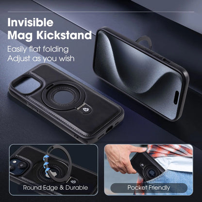 iPhone-deksel med Magnetisk Stativ och Qi-kompatibilitet