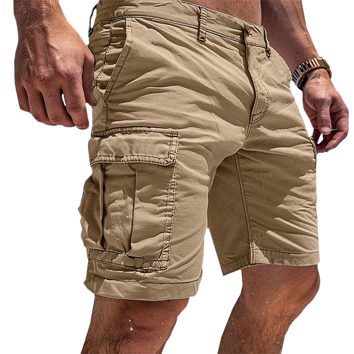 Bekväma Lätta Cargo-Shorts Med Praktiska Fickor