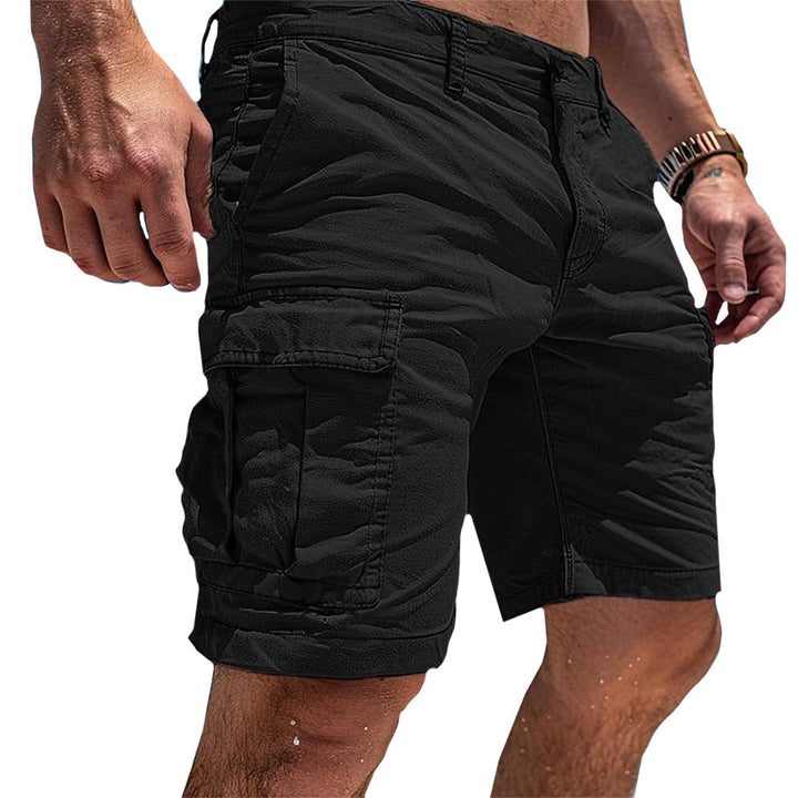 Bekväma Lätta Cargo-Shorts Med Praktiska Fickor