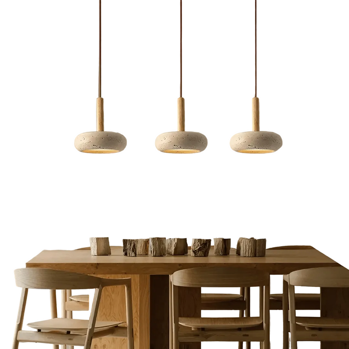 Retro Taklampa med Japansk-inspirert Design