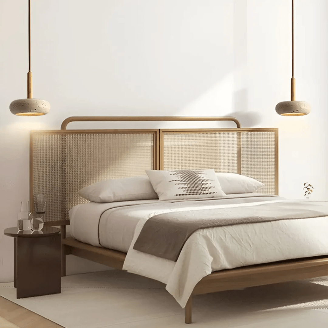 Retro Taklampa med Japansk-inspirert Design