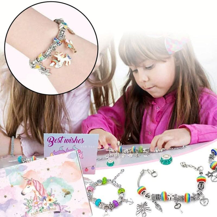 Jenters Kreativa Armbåndssett – Lager Unika Smykker Själv