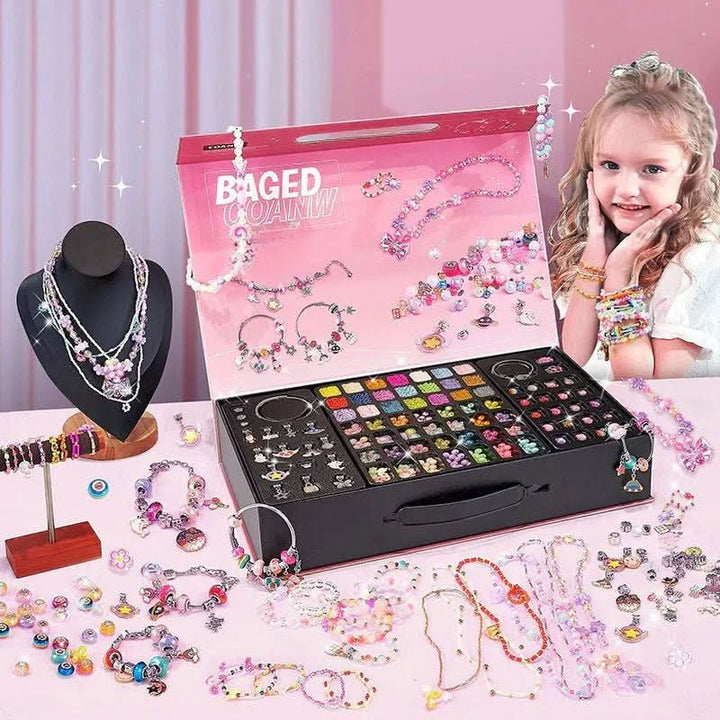 Jenters Kreativa Armbåndssett – Lager Unika Smykker Själv