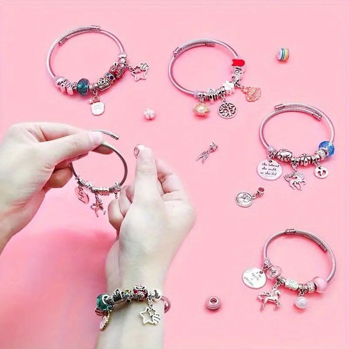 Jenters Kreativa Armbåndssett – Lager Unika Smykker Själv