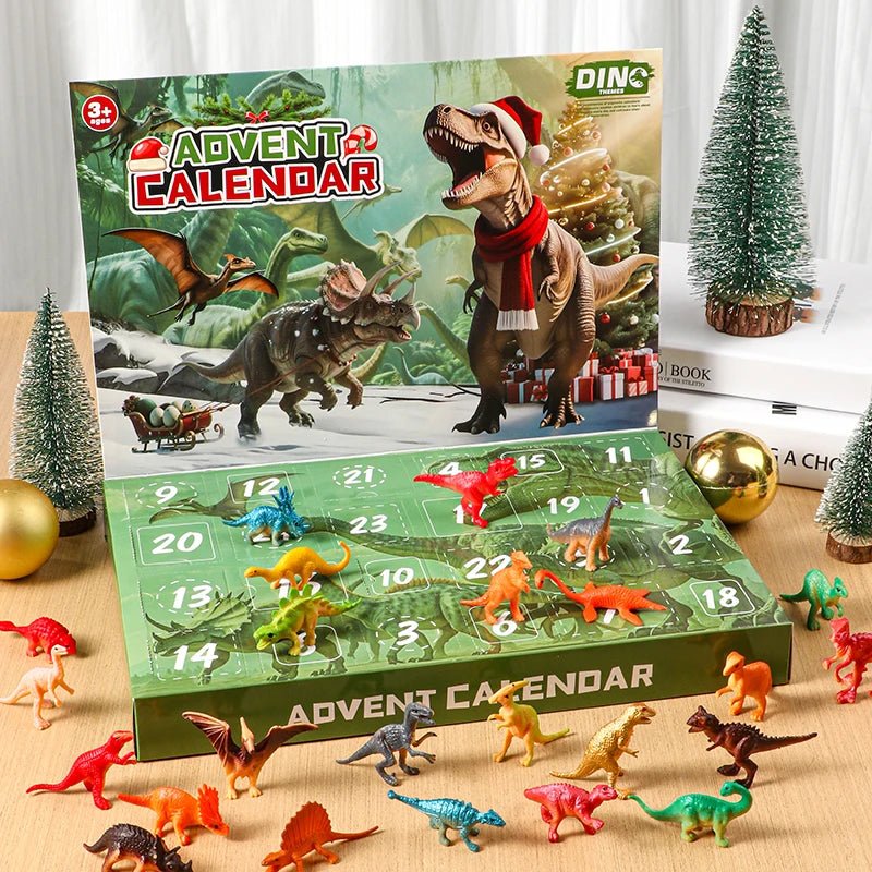Julekalender med Dinosauroverraskelser för Barn