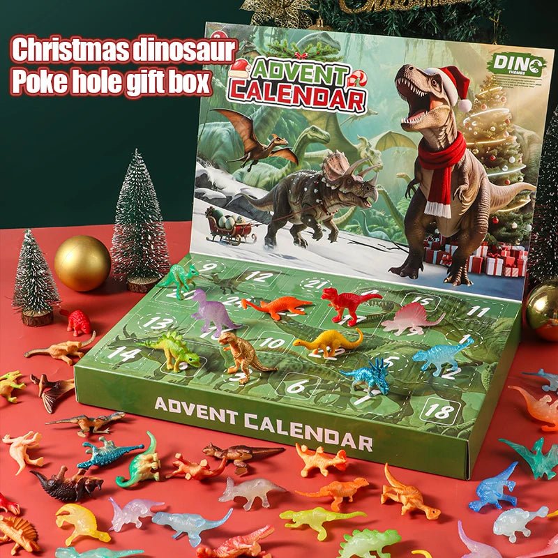 Julekalender med Dinosauroverraskelser för Barn