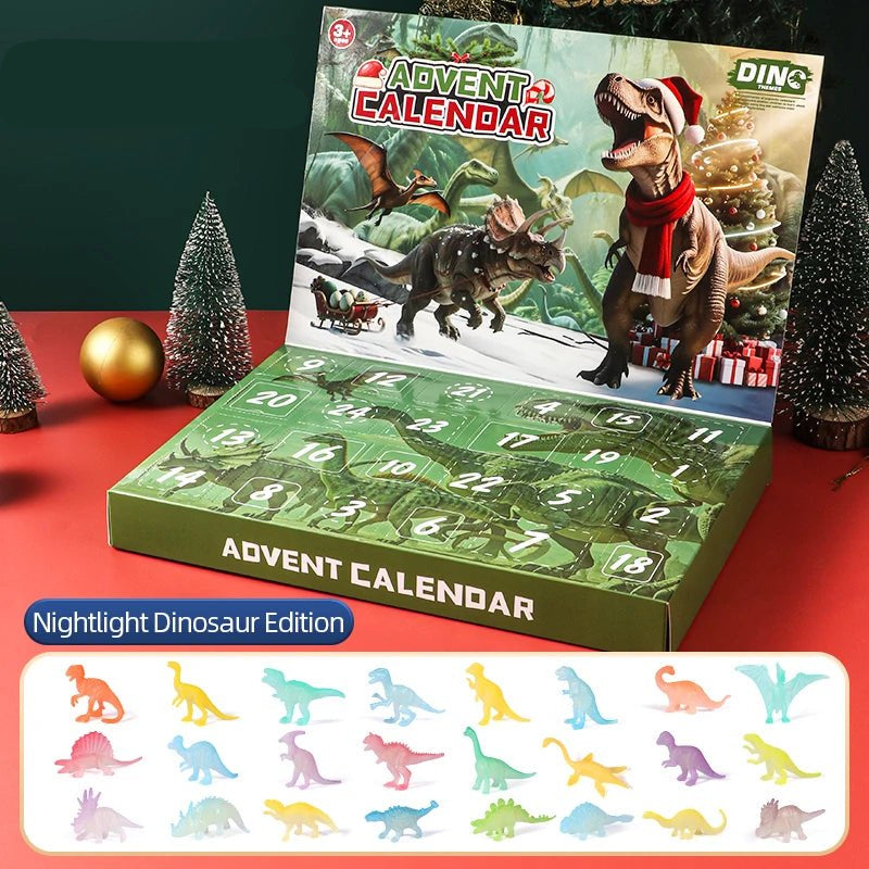 Julekalender med Dinosauroverraskelser för Barn