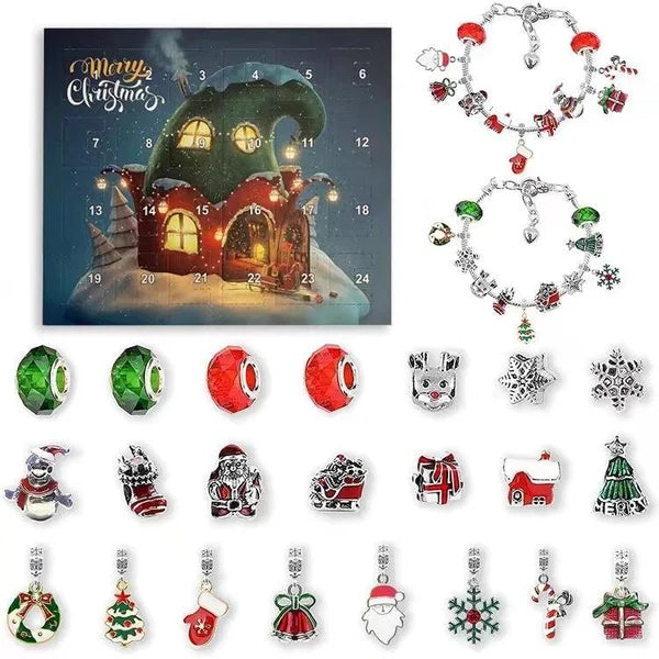 Gör-det-själv Julekalender | 24 Dag Advent &amp; Armbåndsett