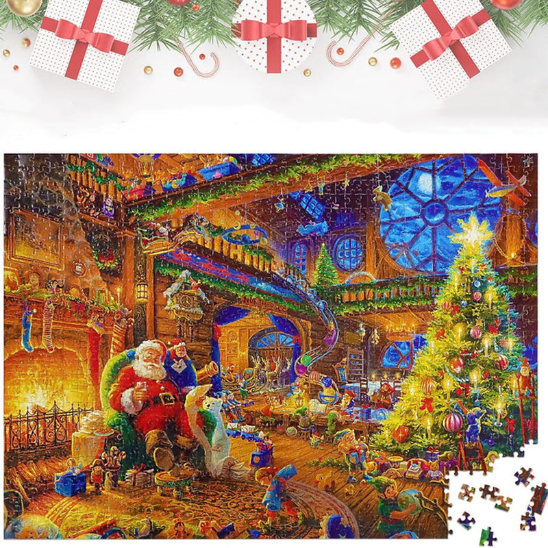 Julepuslespill Adventskalender - 24 Dagars Nedtelling
