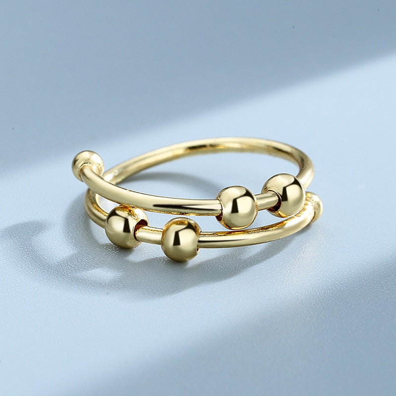 Dam Justerbar Anti-Stress Fidget-Ring