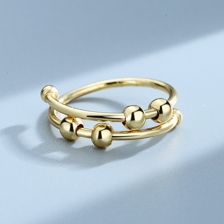 Dam Justerbar Anti-Stress Fidget-Ring