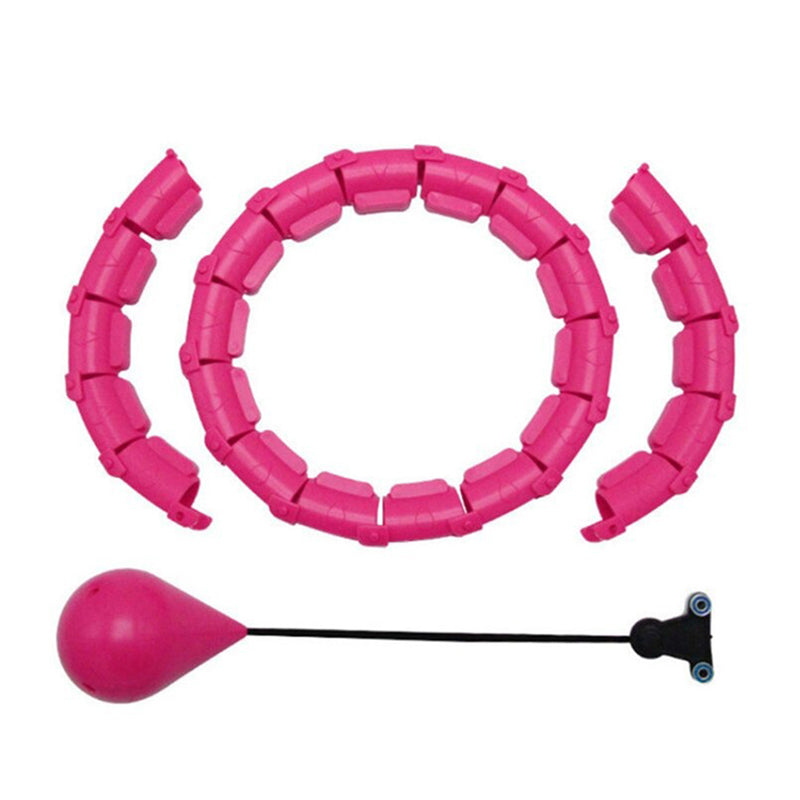 Justerbar Vektet Hula Hoop - Effektiv Träning och Massasje