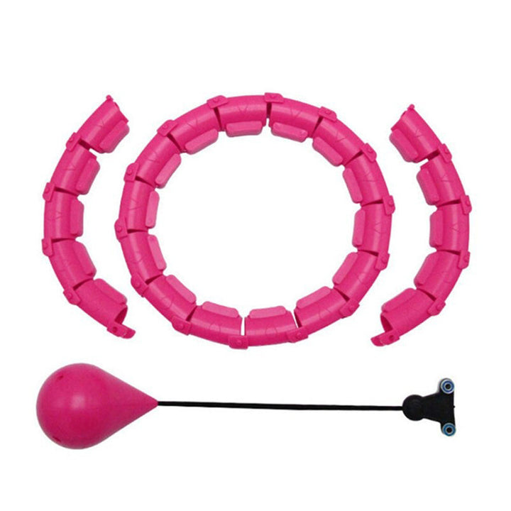 Justerbar Vektet Hula Hoop - Effektiv Träning och Massasje