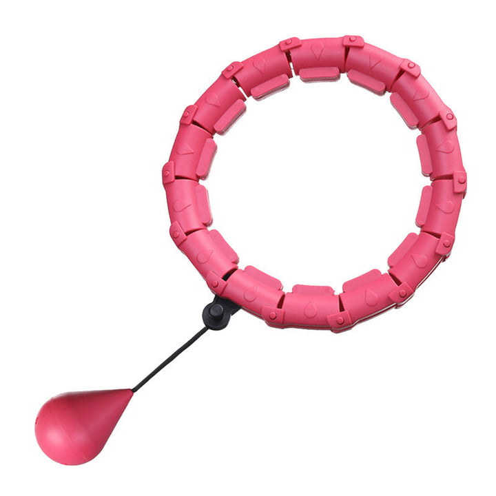 Justerbar Vektet Hula Hoop - Effektiv Träning och Massasje